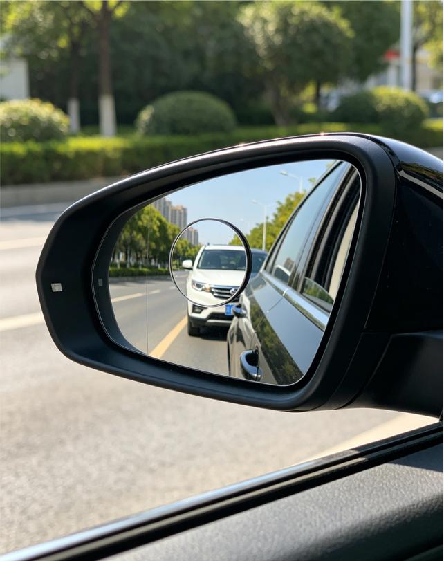 新手必入！后视镜小圆镜消灭盲区
以前变道、倒车总怕看不见侧面，贴了小圆镜后盲区直