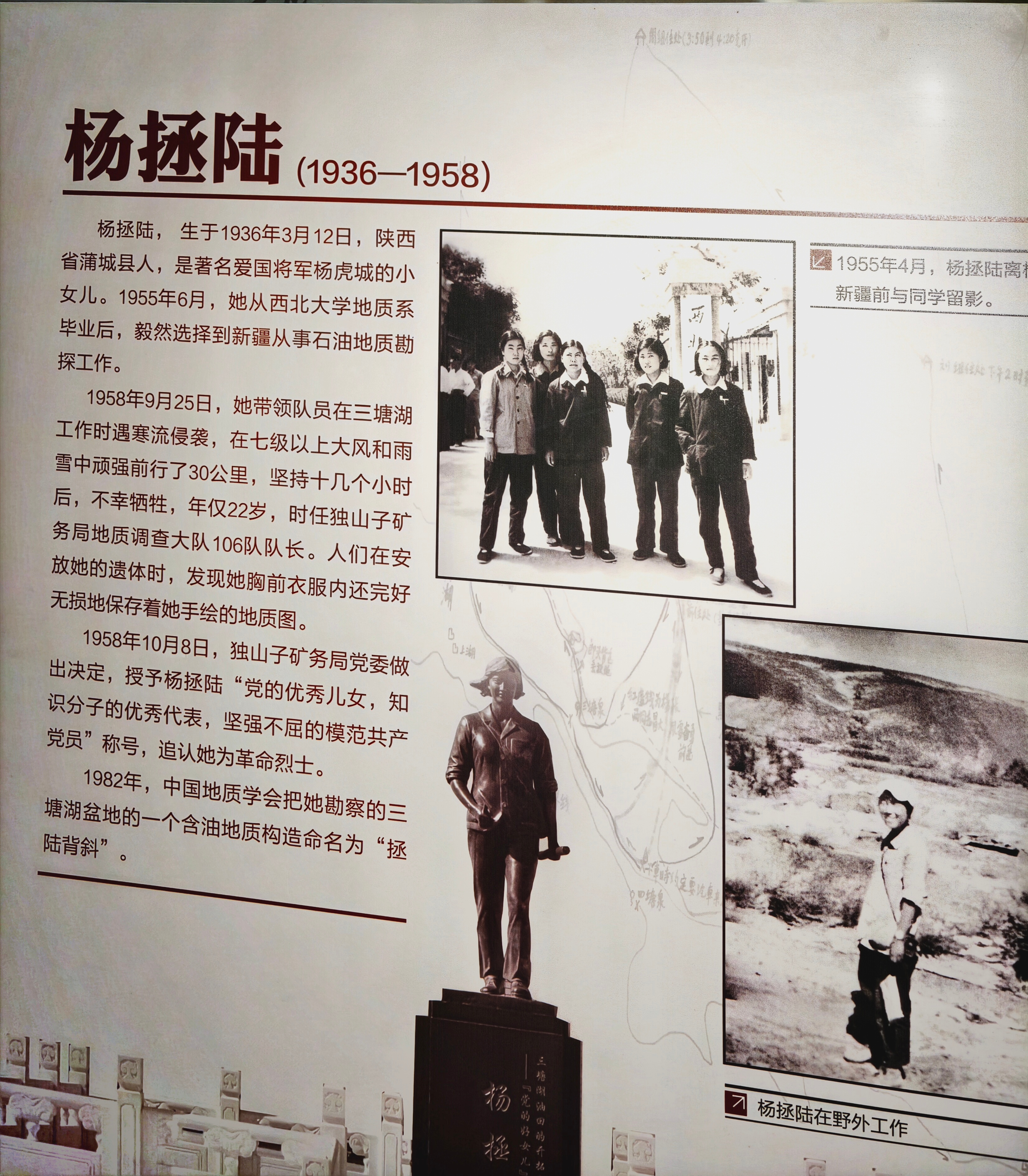 高质量发展石油行 【多次推迟婚约，22岁的她倒在找油路上】她是杨虎城将军最小的女