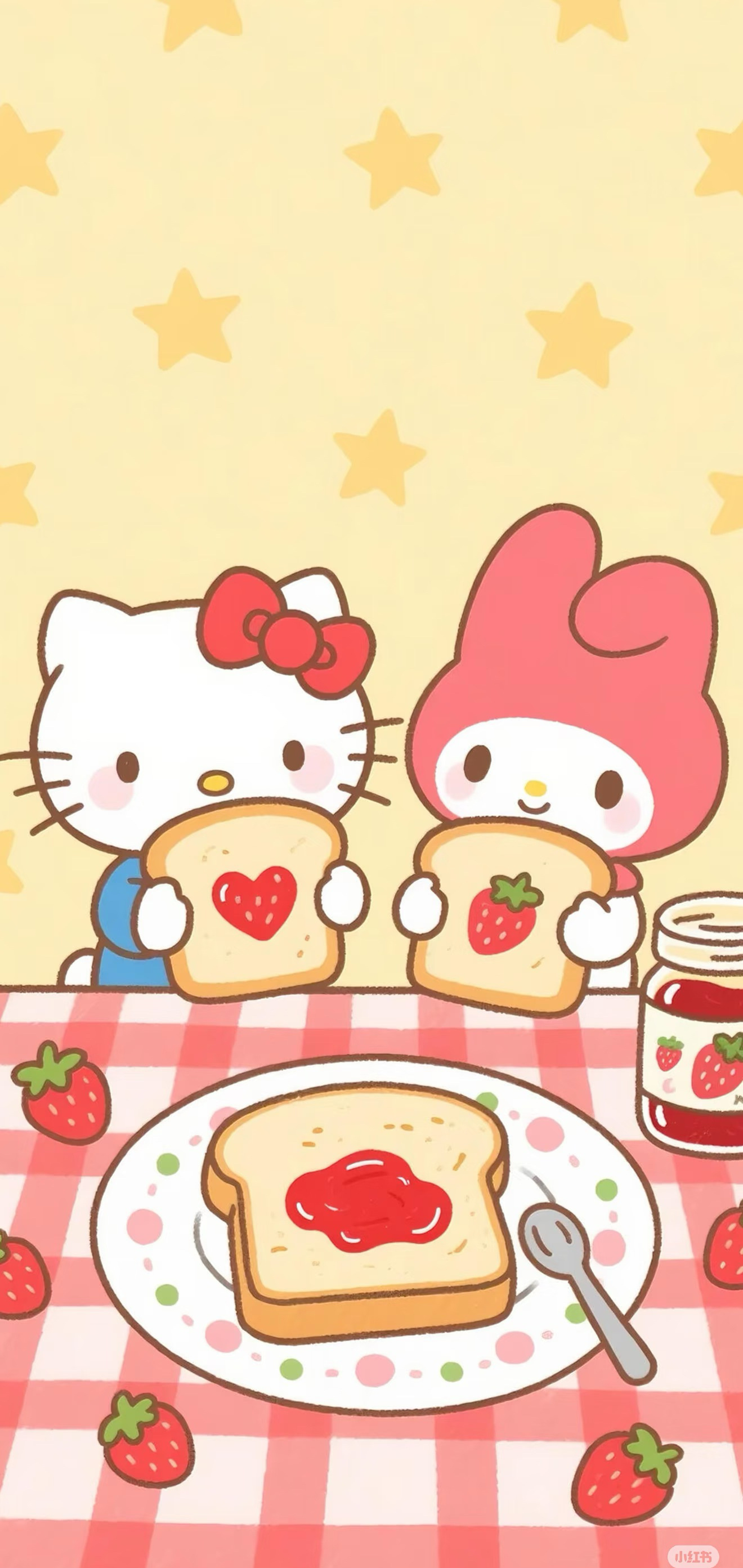 Hello Kitty壁纸分享三丽鸥｜可爱壁纸｜卡通壁纸｜少女心壁纸｜甜美壁纸｜