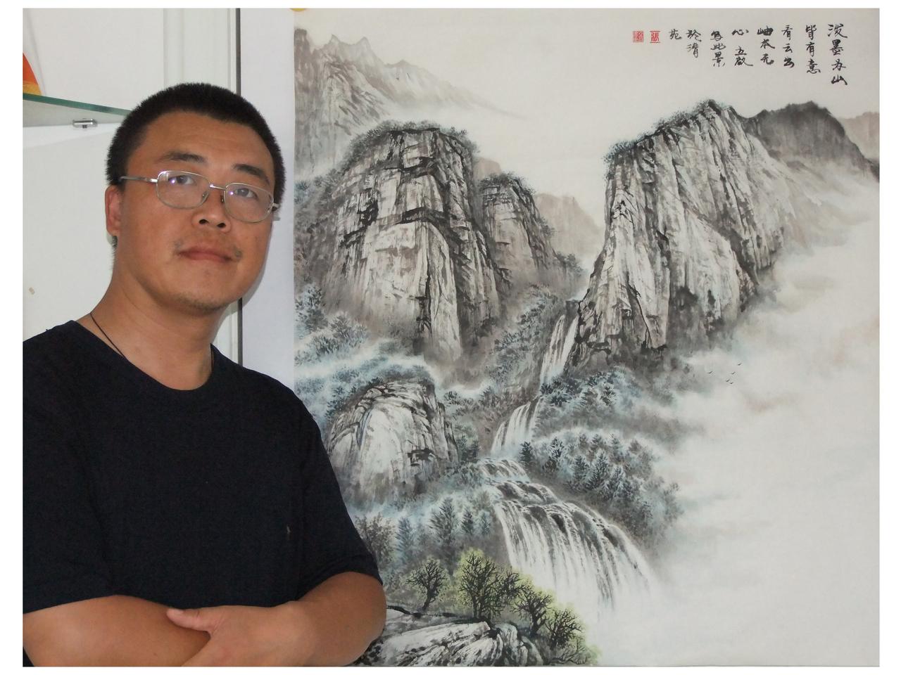 春日生活打卡季张立启原创书画作品