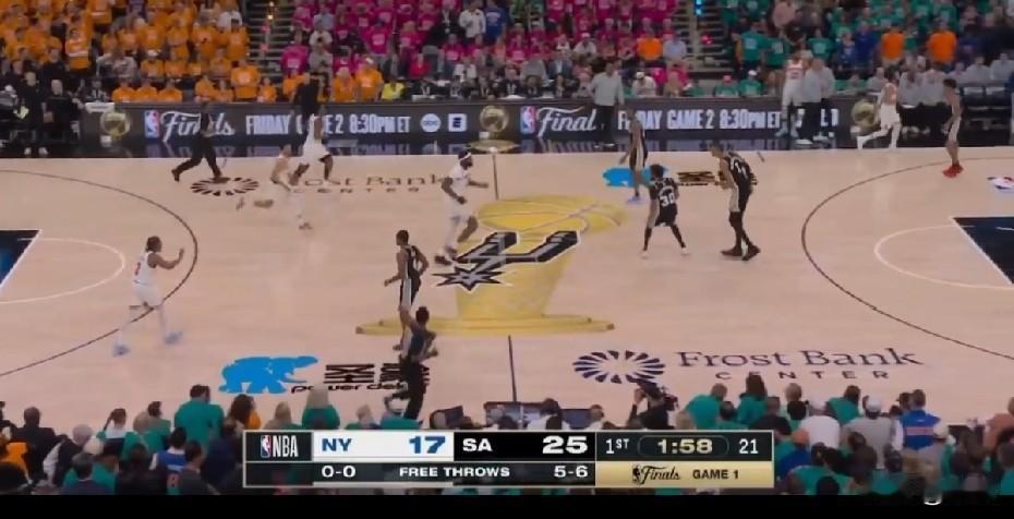 老马刺那种流畅的转移球和投篮又回来了。 NBA总决赛第1场，如我所料，又是投篮大
