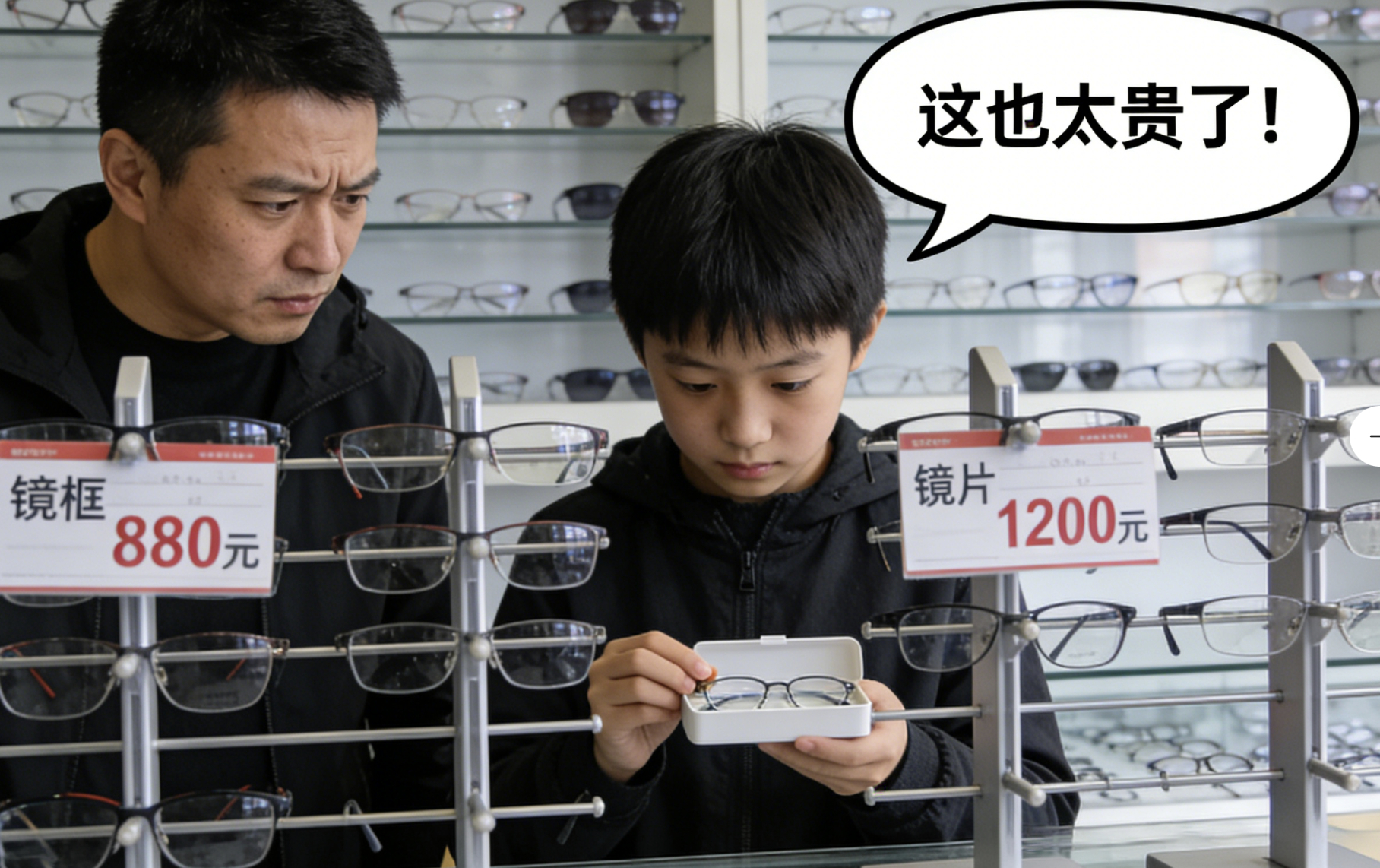 315调查眼镜到底有多暴利 这个是真的感同身受！很多家长给孩子配眼镜，真的很容易