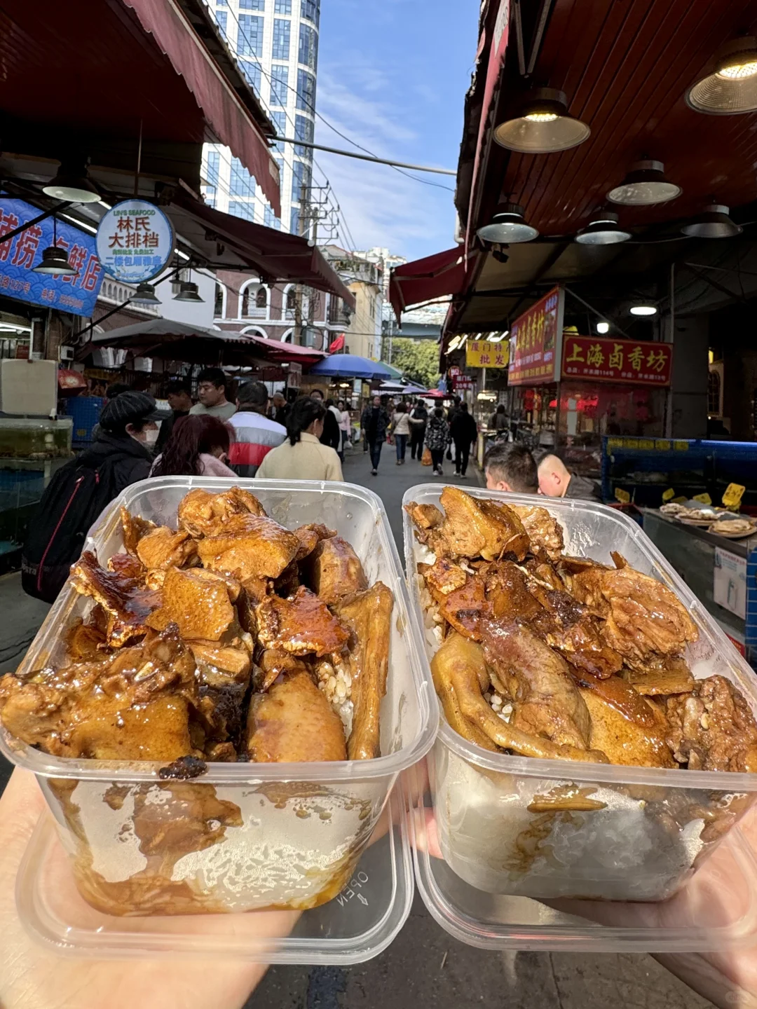 wok…八市里面还有这么好吃的姜母鸭！！