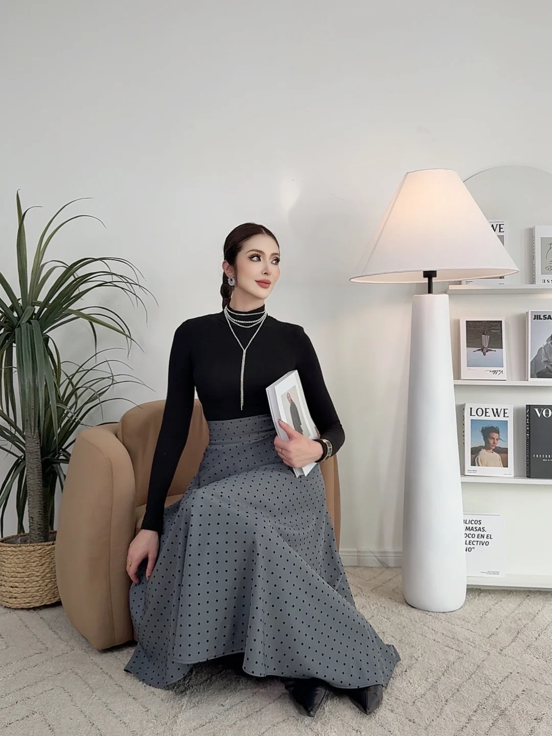 利落飒爽的气质穿搭💗