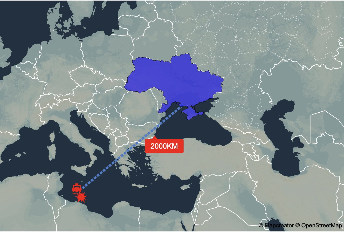 地中海远程奇袭：乌克兰无人艇在2000公里外击沉俄“影子”油轮3月3日，乌克兰海