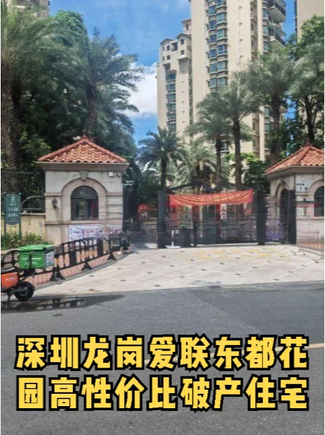 深圳龙岗爱联东都花园超高性价比破产住宅！