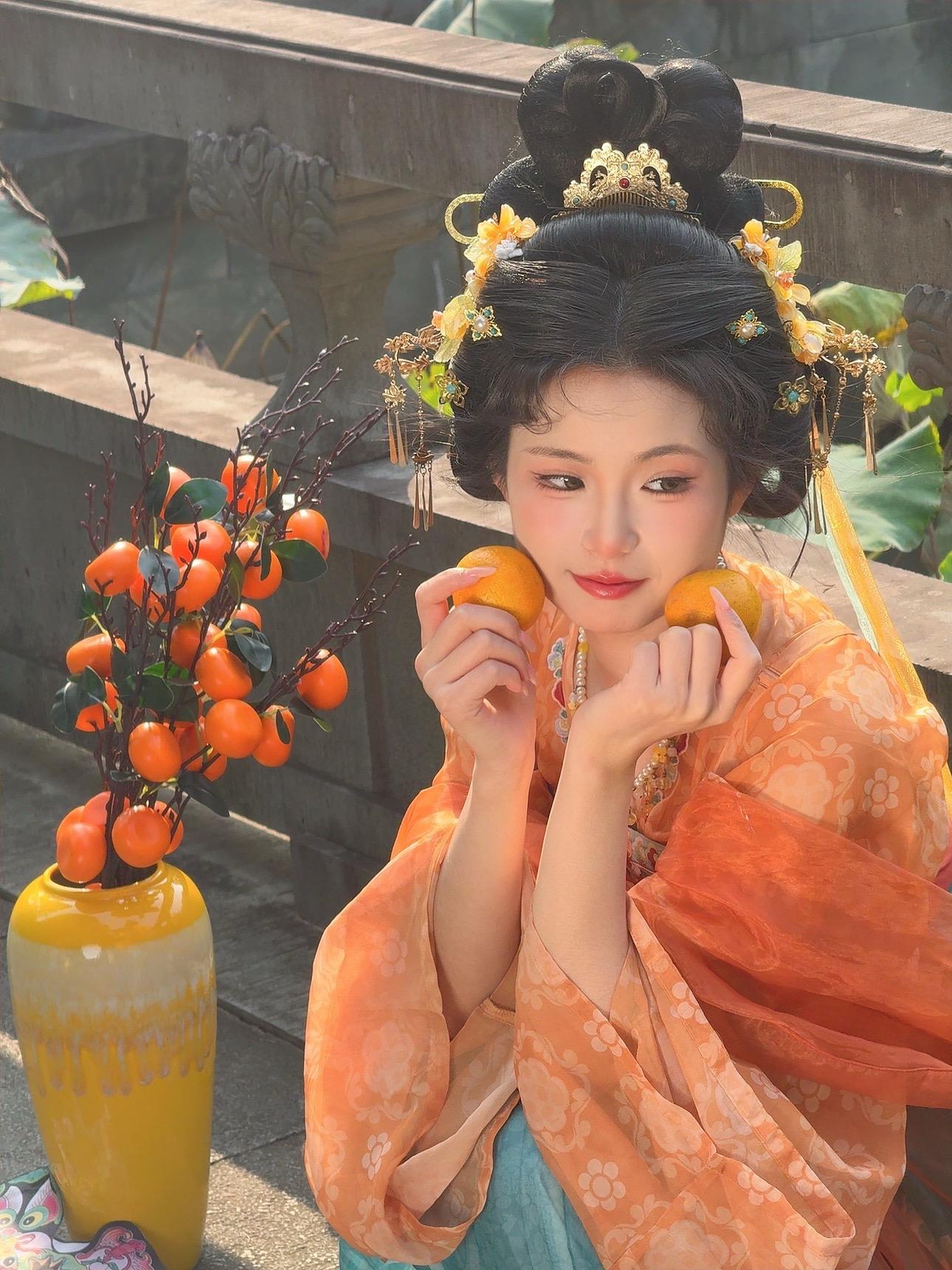 摄影 唐风 汉服妆造 原创古风计划 客片