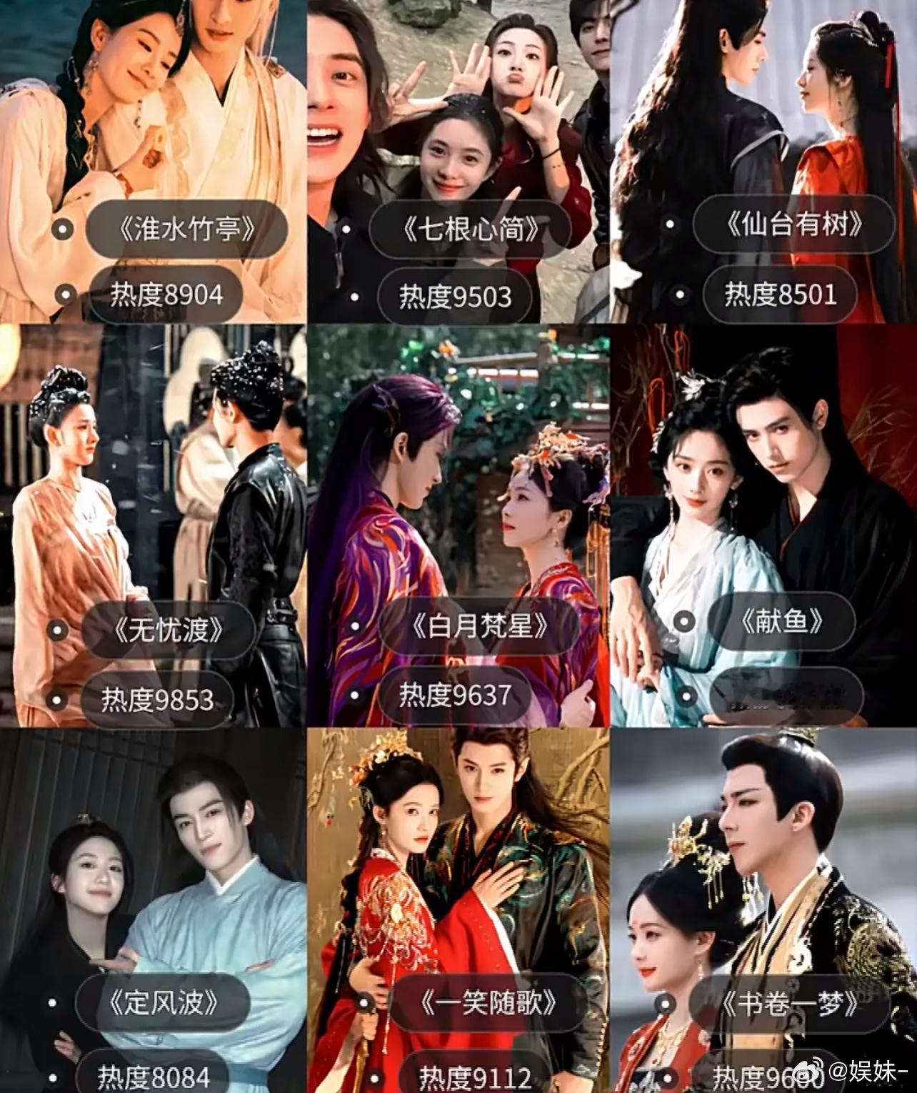 无忧渡和白月梵星可惜了…… 