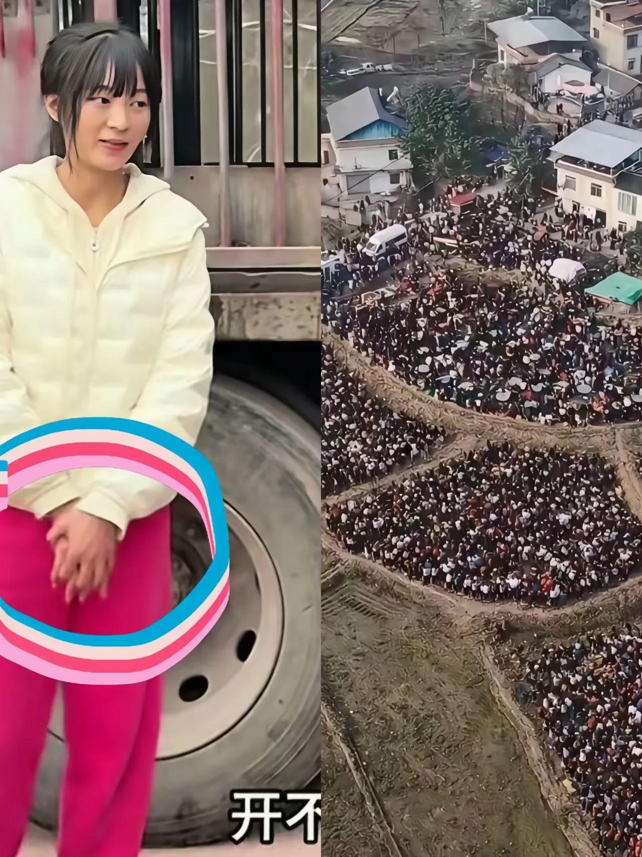 从农家女孩一夜变成百万富翁的百万网红博主
呆呆仅仅只用了几天的时间，几个视频而已