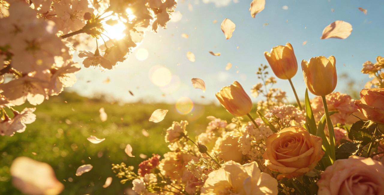 快来晒晒你相册里的繁花美景，一起感受花开的浪漫～