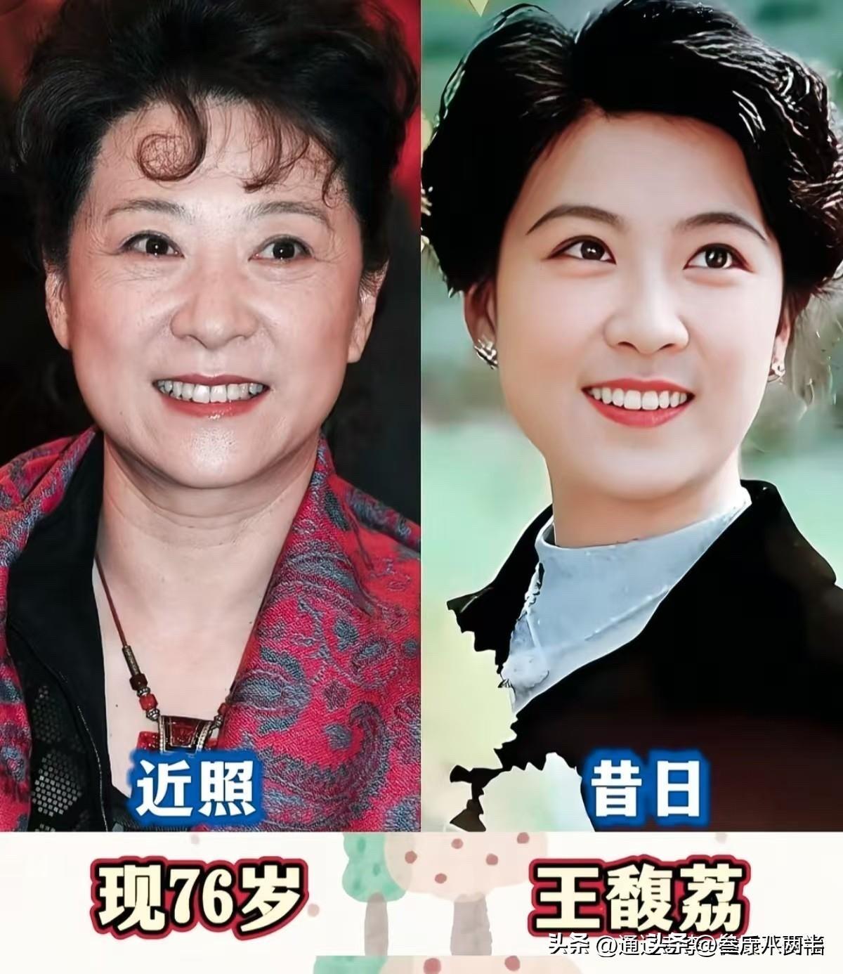 看着这组80年代女神的今昔对比，心里真是感慨万千。她们年轻时的模样，是那个年代最