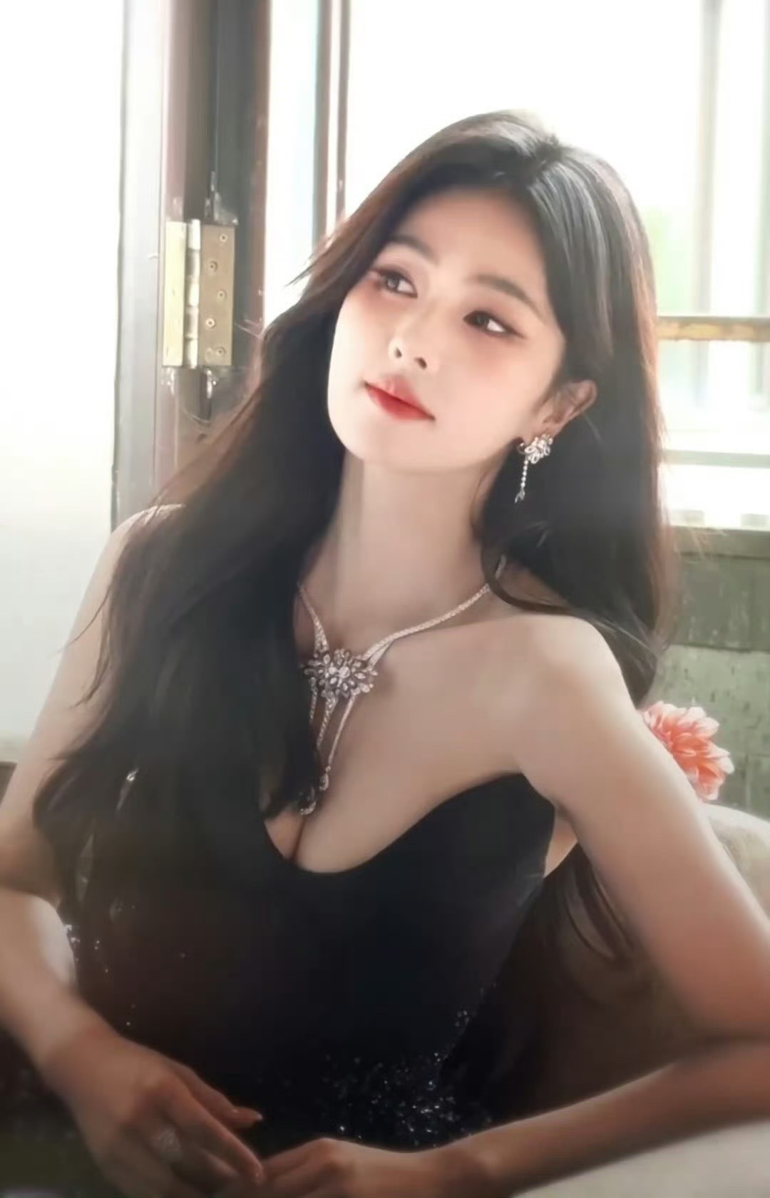 白鹿戴比尔斯晚宴，妈咪级别的美貌 ​​​