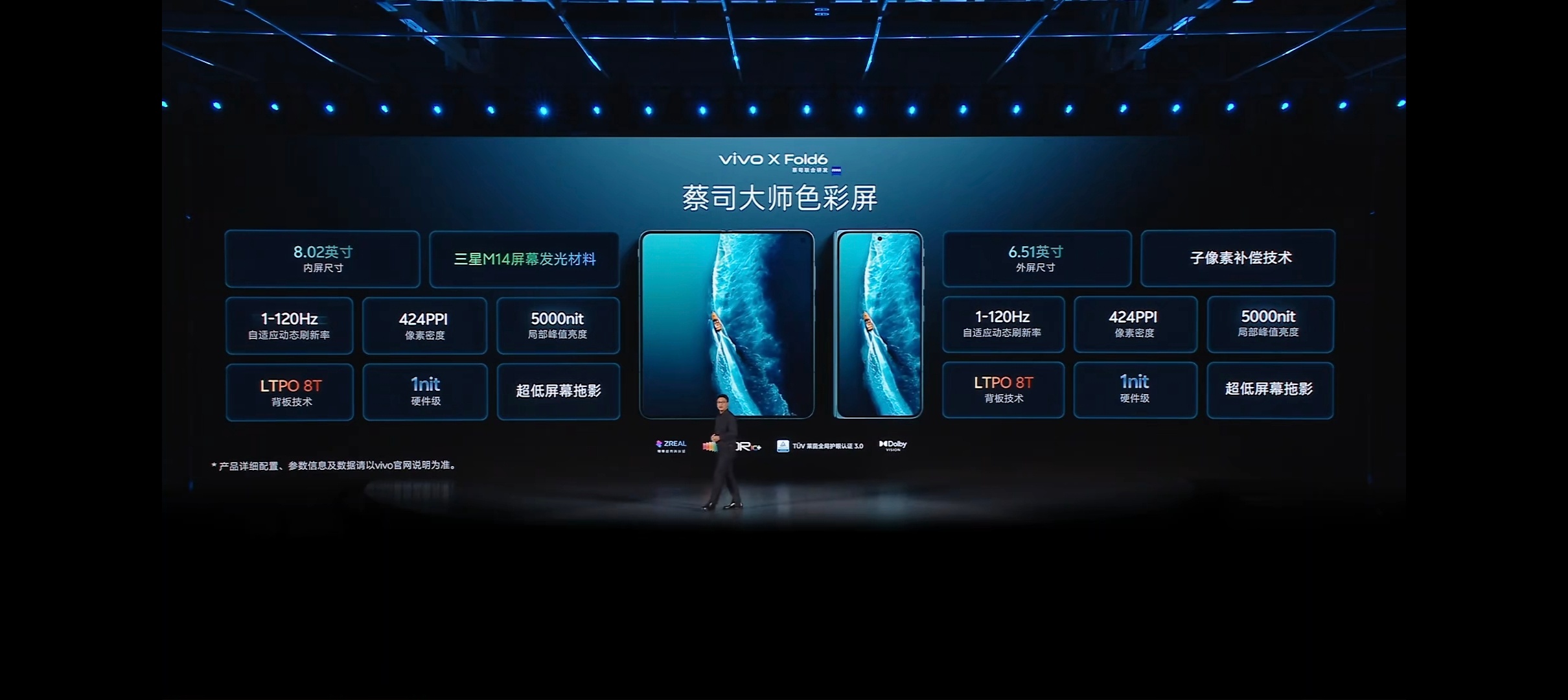vivo X Fold6 这次真的把折叠屏的“全能”二字玩明白了。外观上，蓝洞、