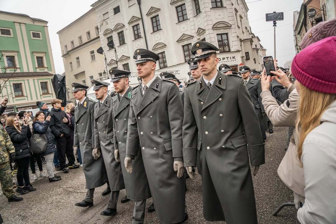 奥地利陆军第14装甲营迎新活动 