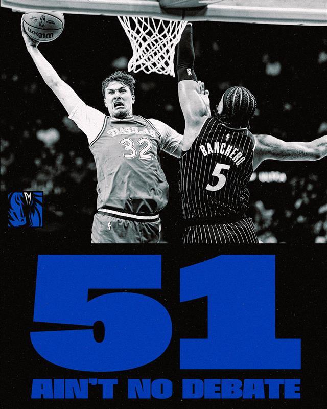 官方：Ain't no debate. 无可争议。NBA常规赛