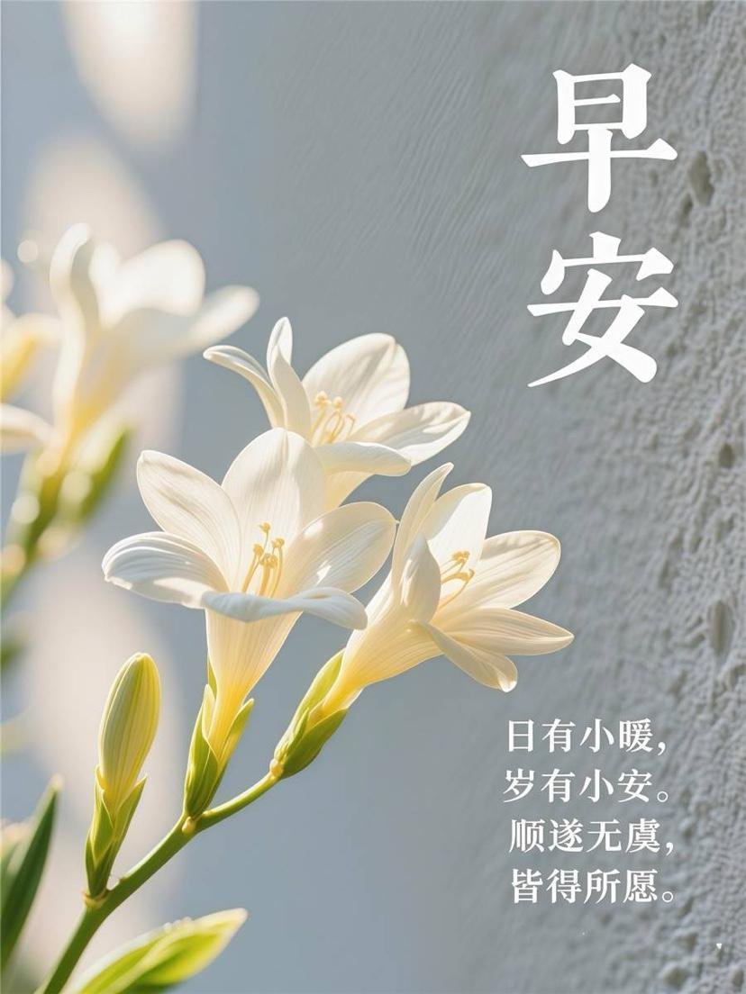 早安[超话] 悄悄沉淀，默默精进，新的一天全力以赴，不负时光，不负自己。早安 ​
