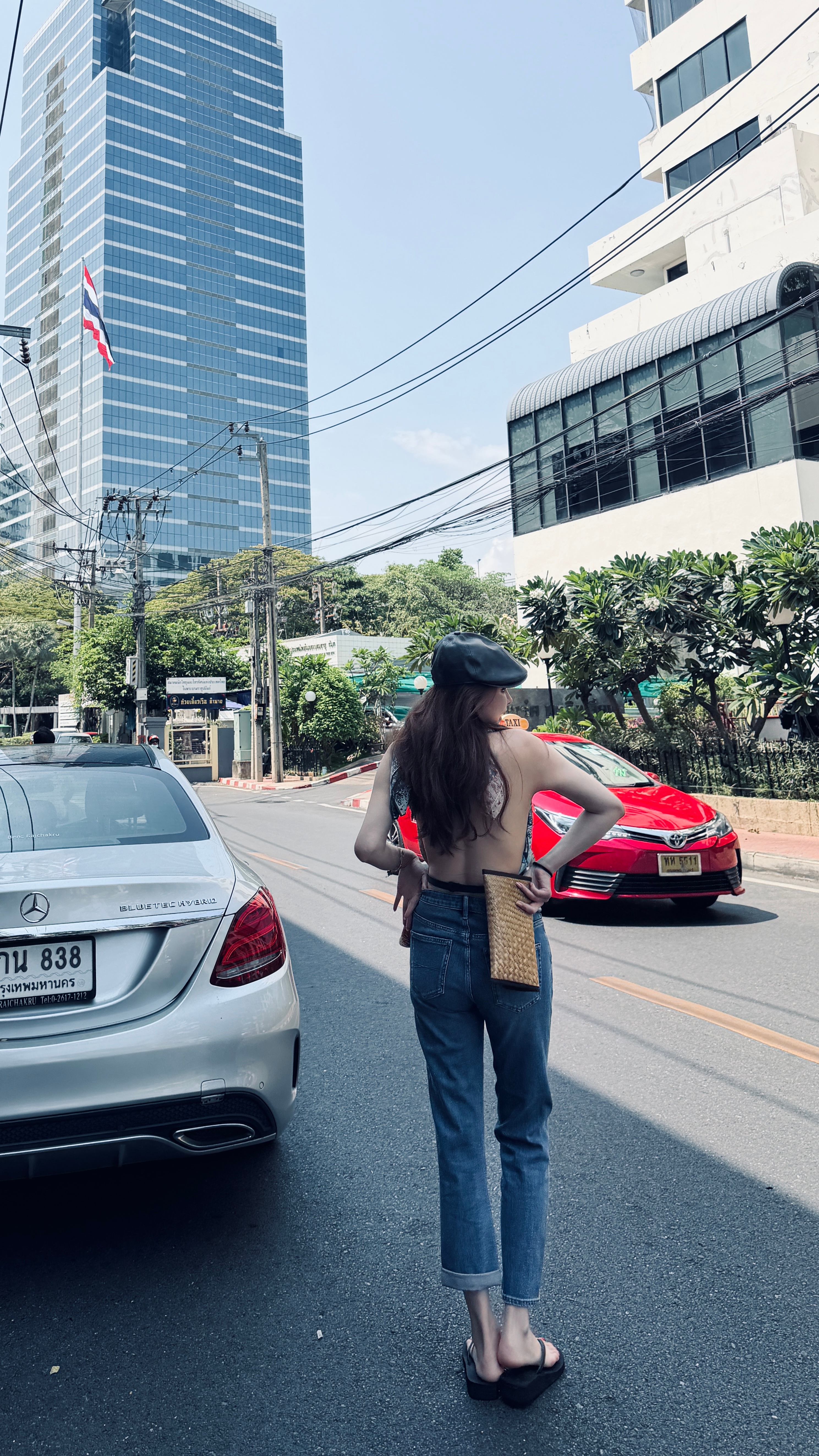 拍出回昕薇当平模上班的感觉