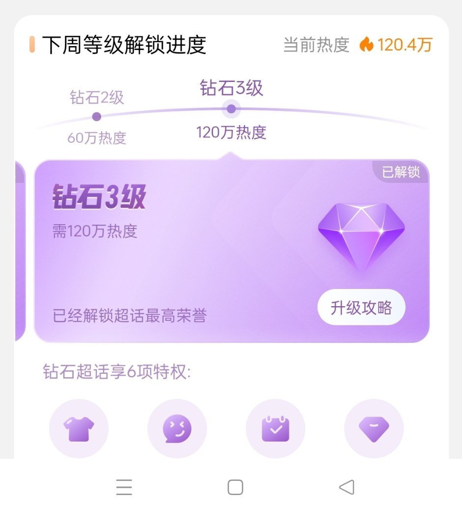 鞠婧祎超话又解锁钻超3了，女星唯一一个钻3 