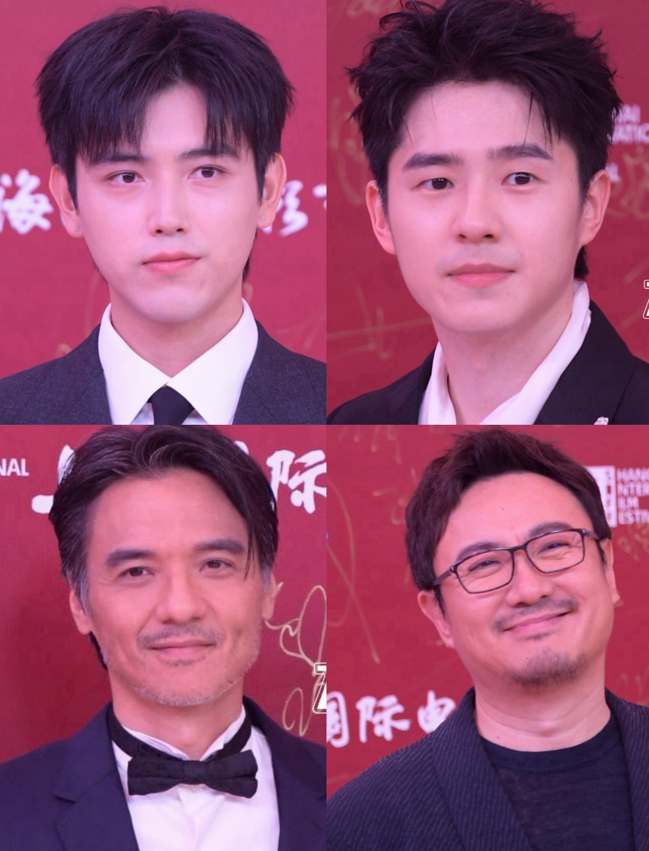上海电影节镜头下的明星生图…阿瑟和昊然咋成这样了… 