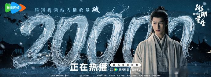 冰湖重生站内热度破20000太燃了！《冰湖重生》热度直接冲破20000，剧情的张