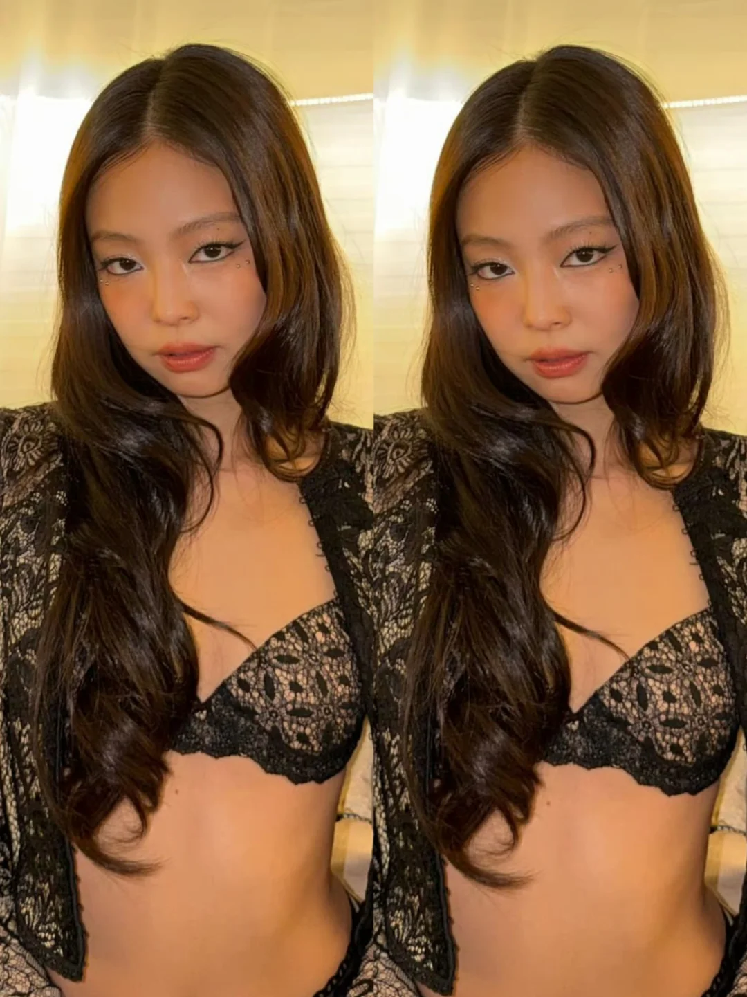 Jennie这个造型. . .