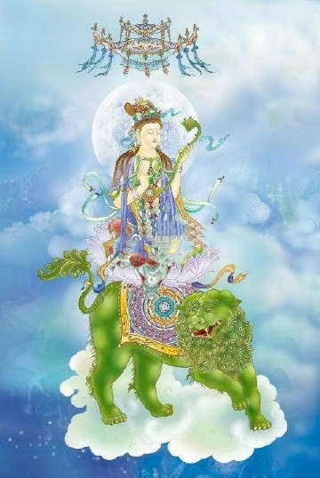 蒙菩萨加持，常庇福荫，诸邪远离，好运常伴！ 