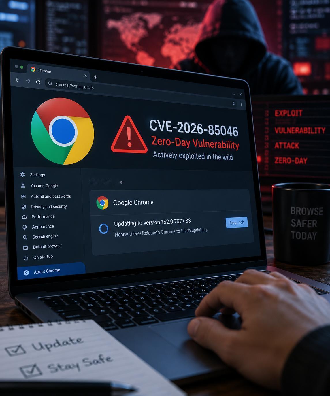 Chrome今年第6个零日漏洞来了，而且已经有人在用

Chrome用户最好检查