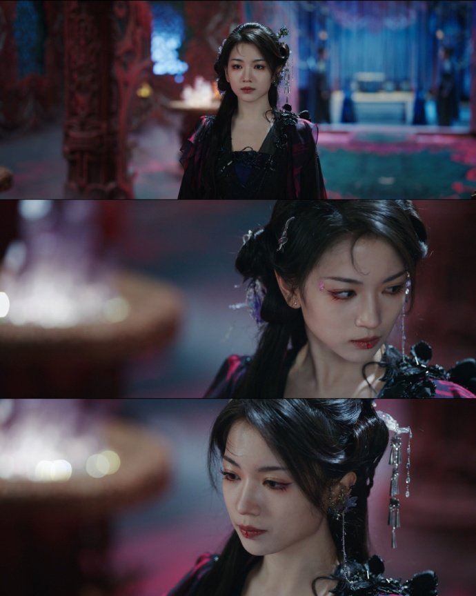 代露娃别笑了我害怕  代露娃将茯苓的笑容演绎得淋漓尽致，每一次笑，都是对观众心理