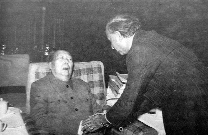 50年前的今天，1976年5月27日，会见巴基斯坦总理布托，这是最后一次会见外宾