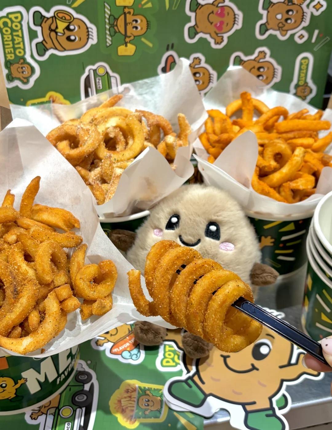 广州体育西N刷的！！！！！
体育西美食potatocorner 广州周末广州吃什