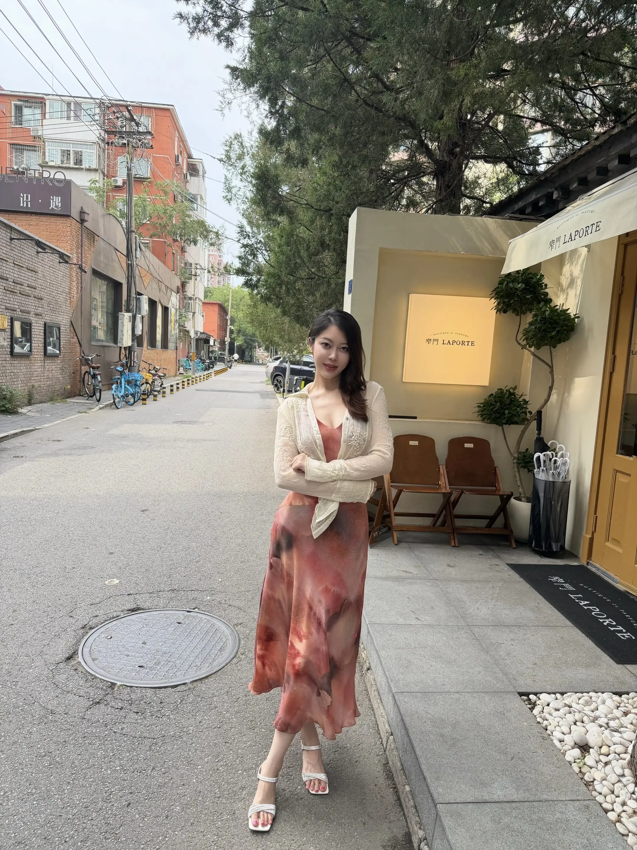 落日橘染，把浪漫穿在身上
