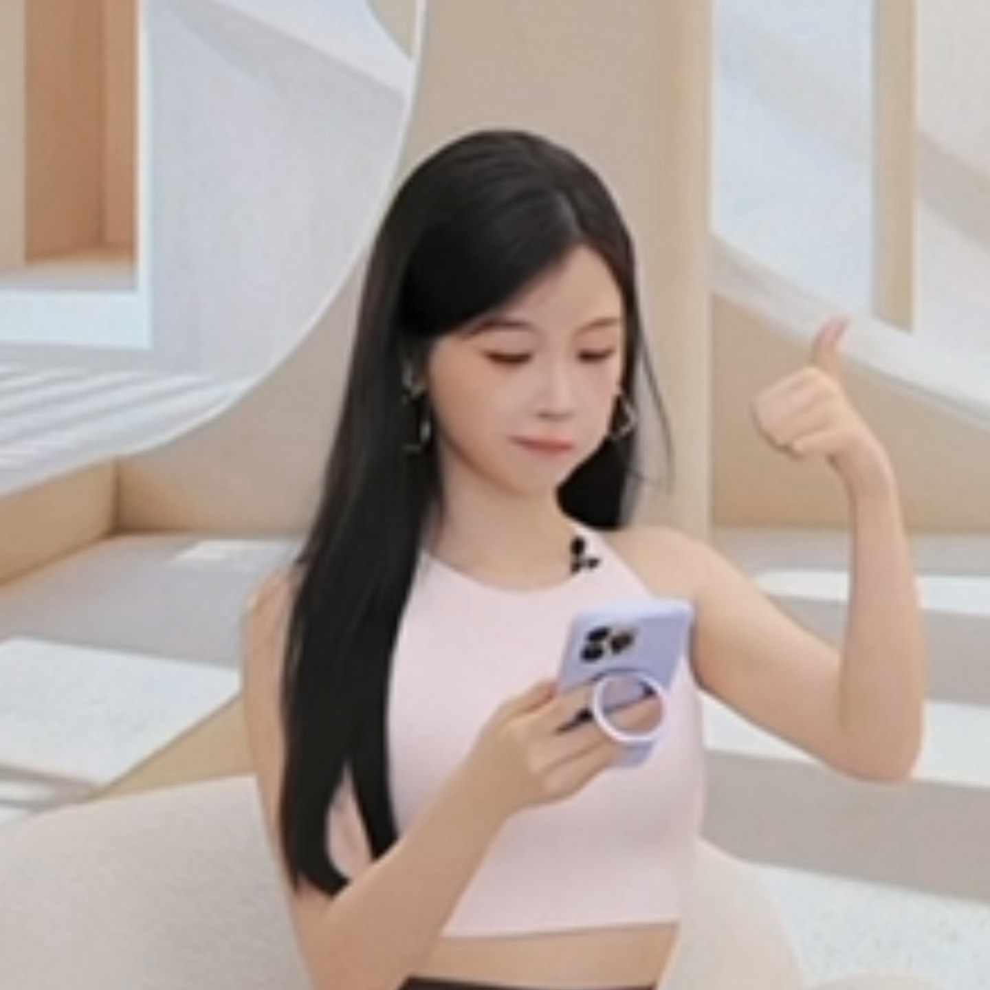 她咋这么可爱嘞 虞书欣直播