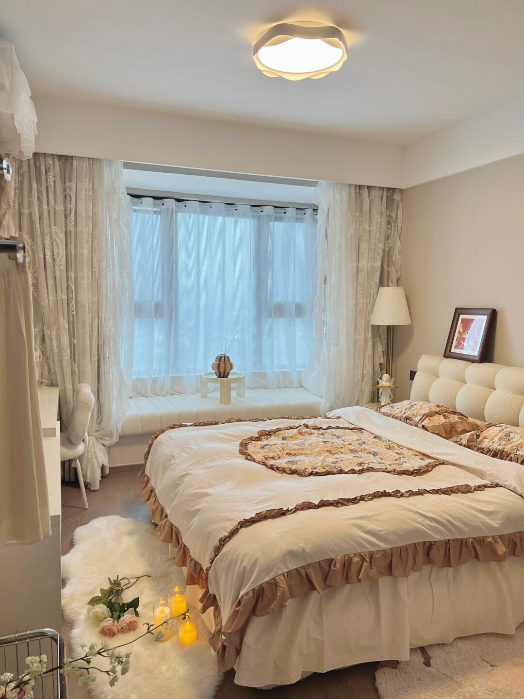 真的好爱这样温馨的小卧室💕谁懂！！！