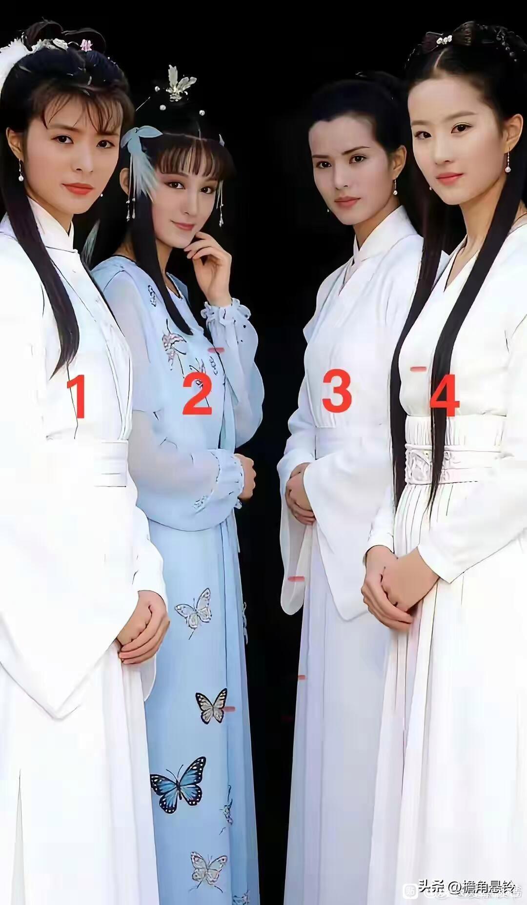 潘迎紫是最漂亮最符合原著的小龙女？我不太认同。小说里小龙女是十六七岁，面容秀美绝