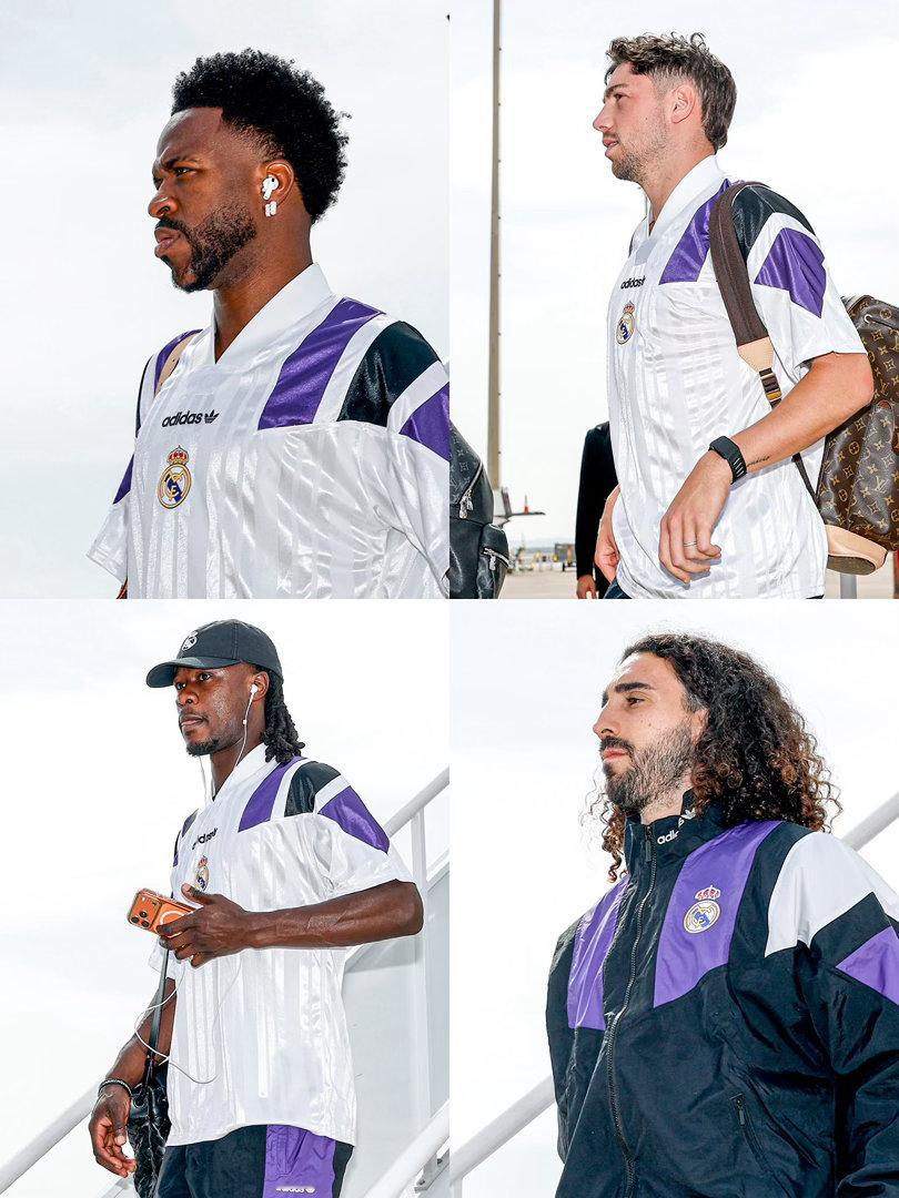 🛬👋球队抵达塞维利亚西甲联赛贝蒂斯vs皇马halamadrid ​​​