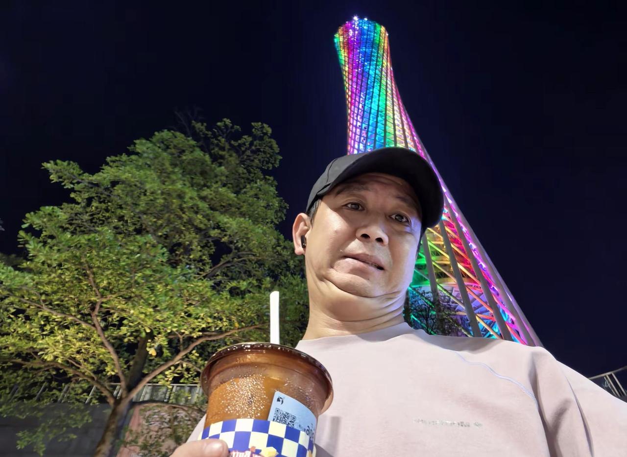 广州珠江夜景就是美 干杯广州塔 千架无人机表演 广州江畔夜景 城市夜景千架无人机