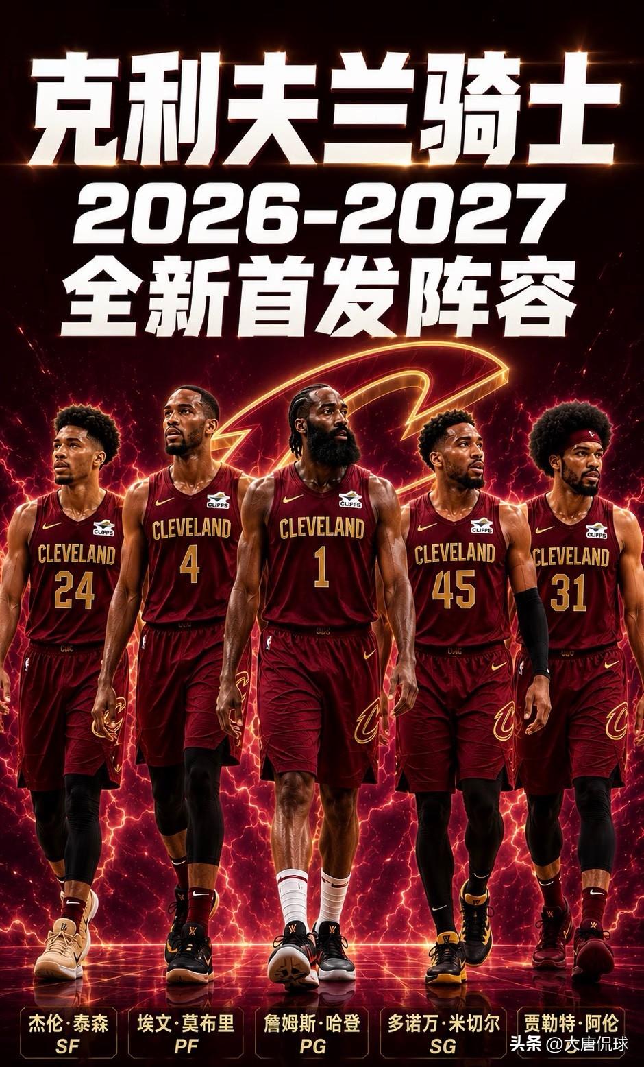 体育画报真敢说：
哈登米切尔夺冠没戏，不是教练不会用，是两人底子禁不起高端局！
