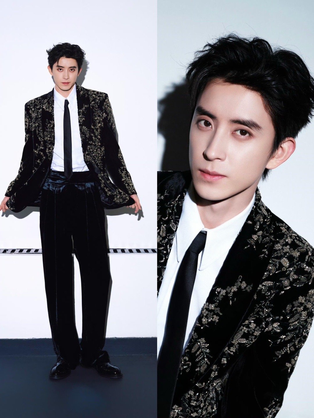 🥝尖叫之夜男明星出图汇总！一个个的头身比真的绝了！ 