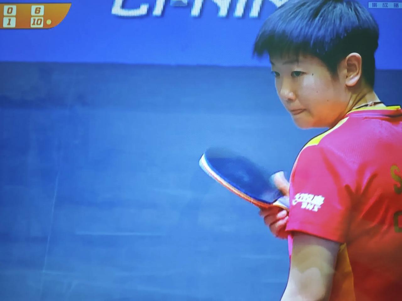 孙颖莎2：0领先张本美和的时候，以为张本美和会再一次被打孙颖莎打哭！
没想到，最