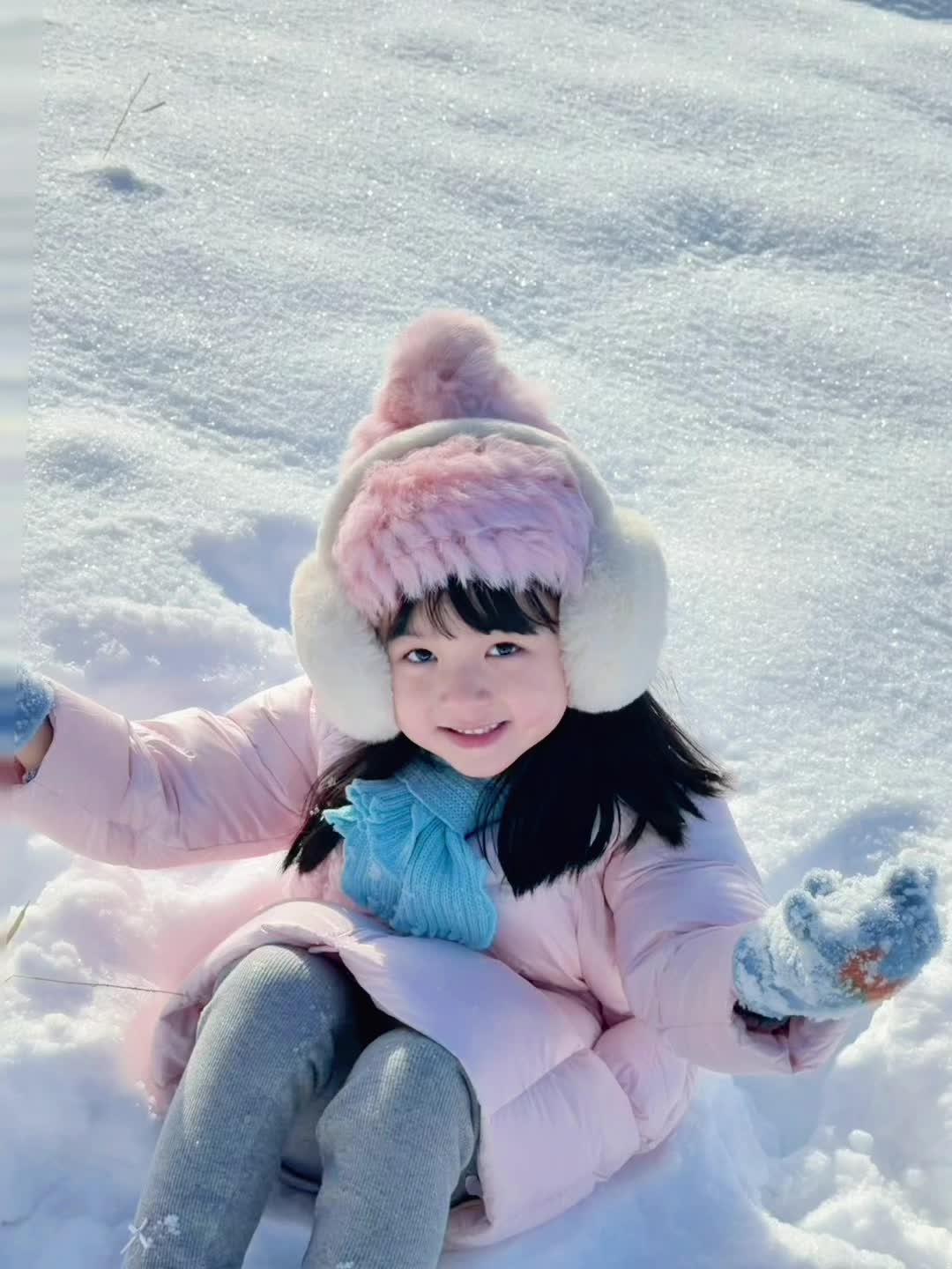 2025年的第一场雪你看了吗？