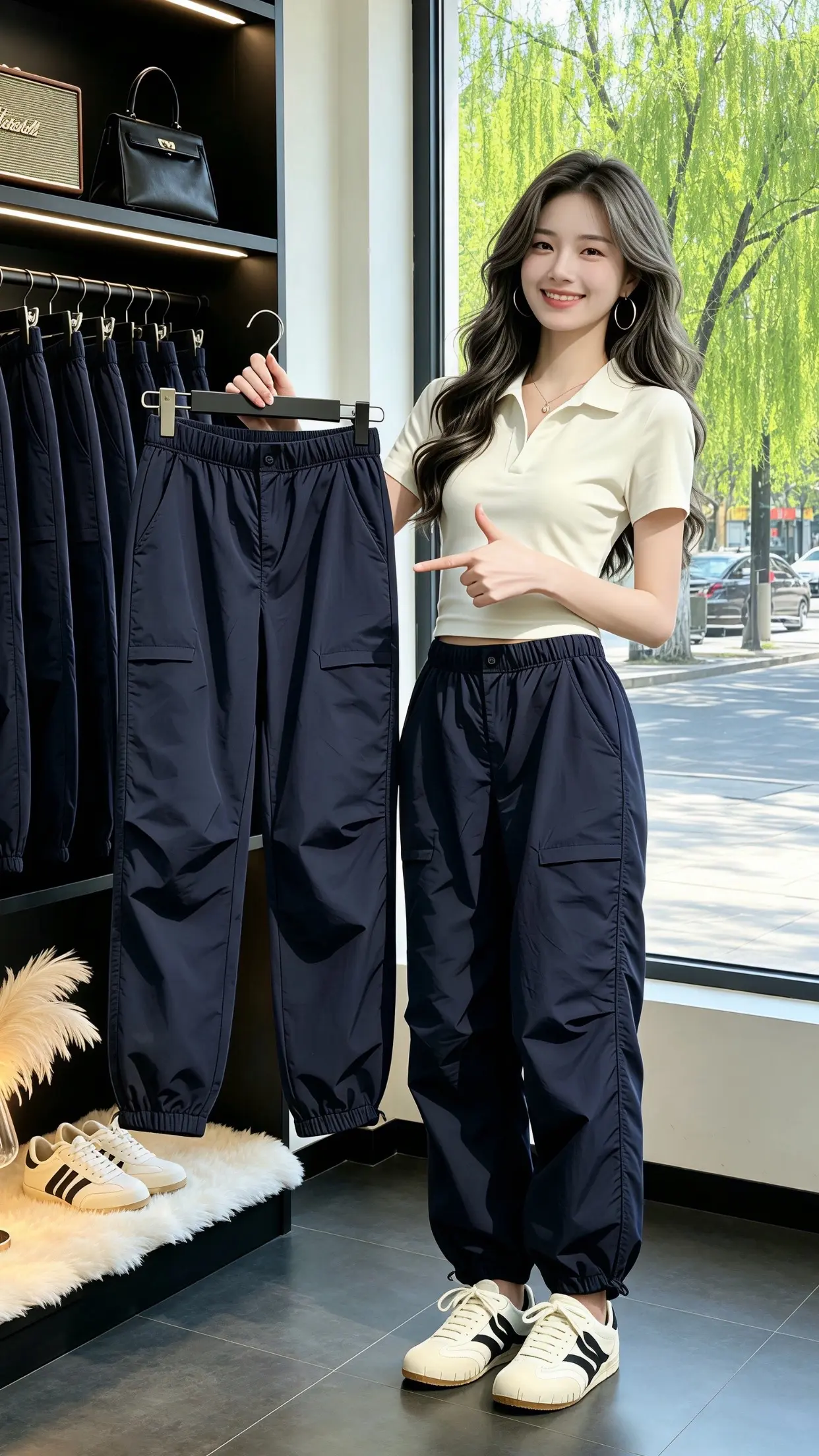 高颜值炸街女工装裤 夏季穿搭 穿出自己的风格 工装裤穿搭能有多酷 谁穿谁好看
