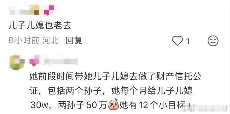 网传宋丹丹每月给儿子家80万谁跟宋丹丹有仇，弄了这个词条…