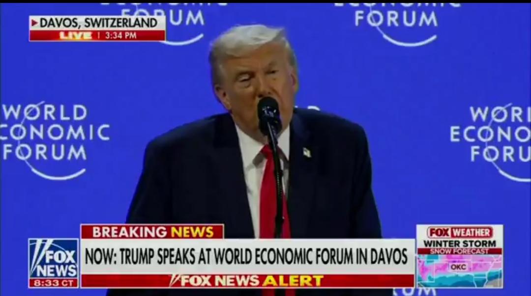 新闻快讯——特朗普达沃斯演讲吹嘘政绩，同期引发美欧多议题交锋
2026年1月21