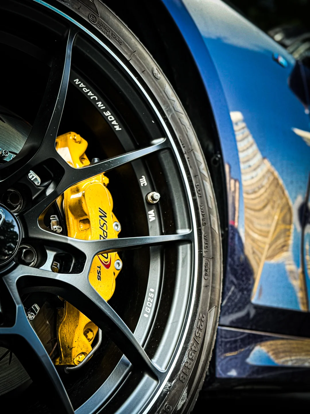 宝马三系可以改18寸轮毂嘛？