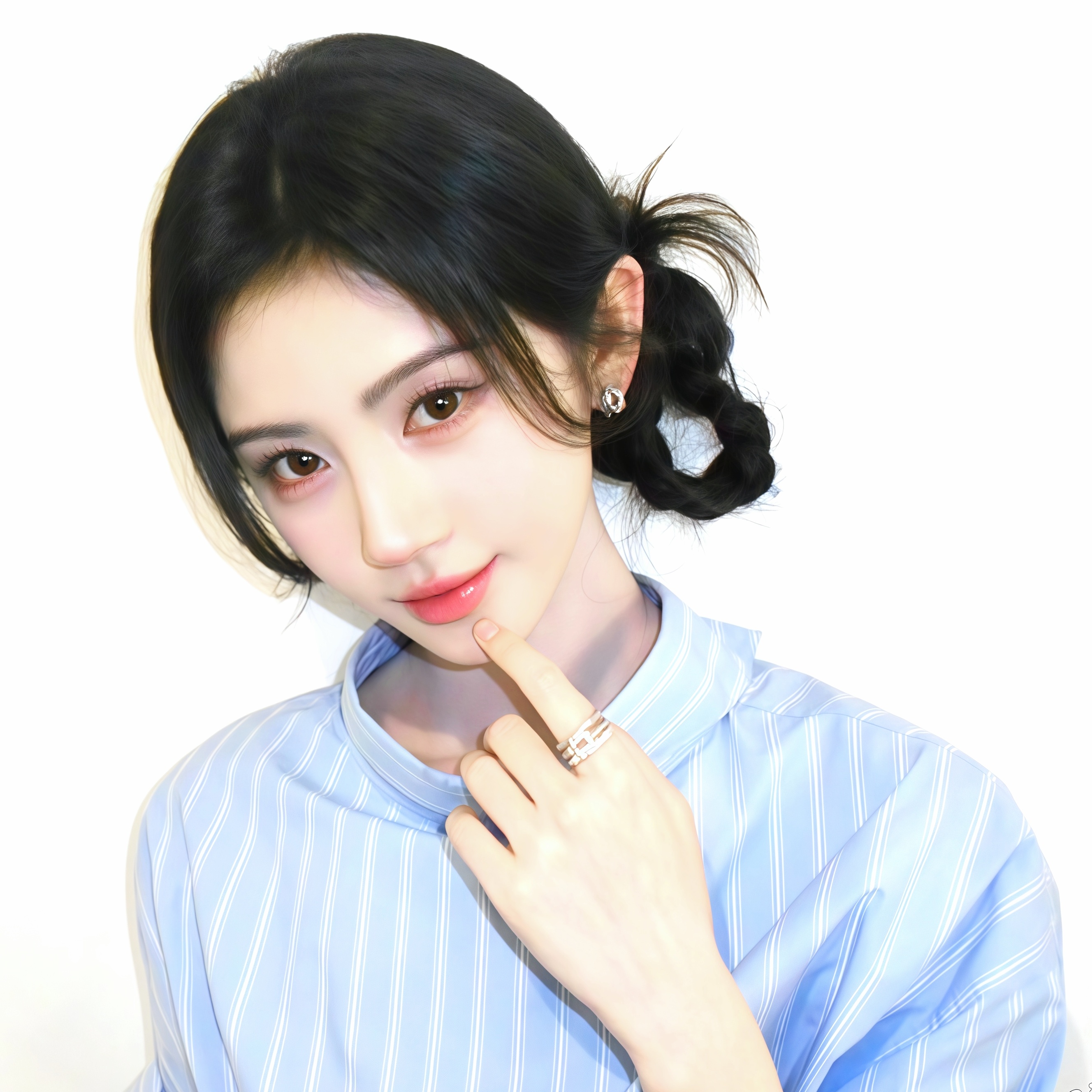 半夜预告一张，很清透的一组，超适合当头像 