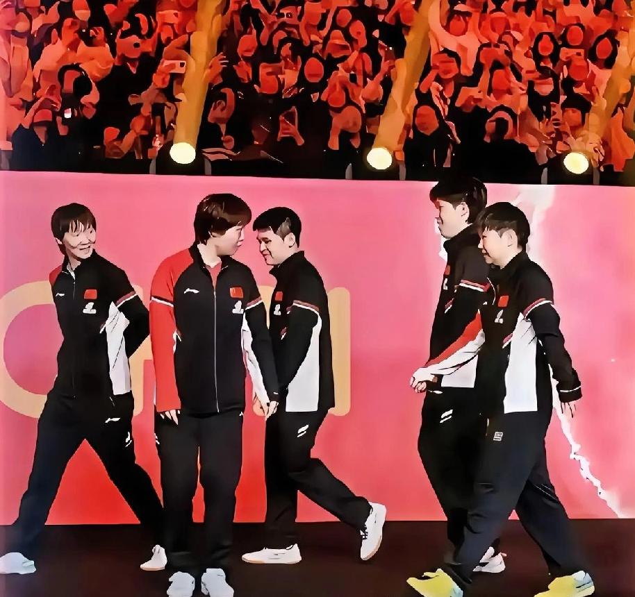 国乒名场面，
国乒五大巨头，
是巧合还是天意，
真是无解。

这五个人可了不得，