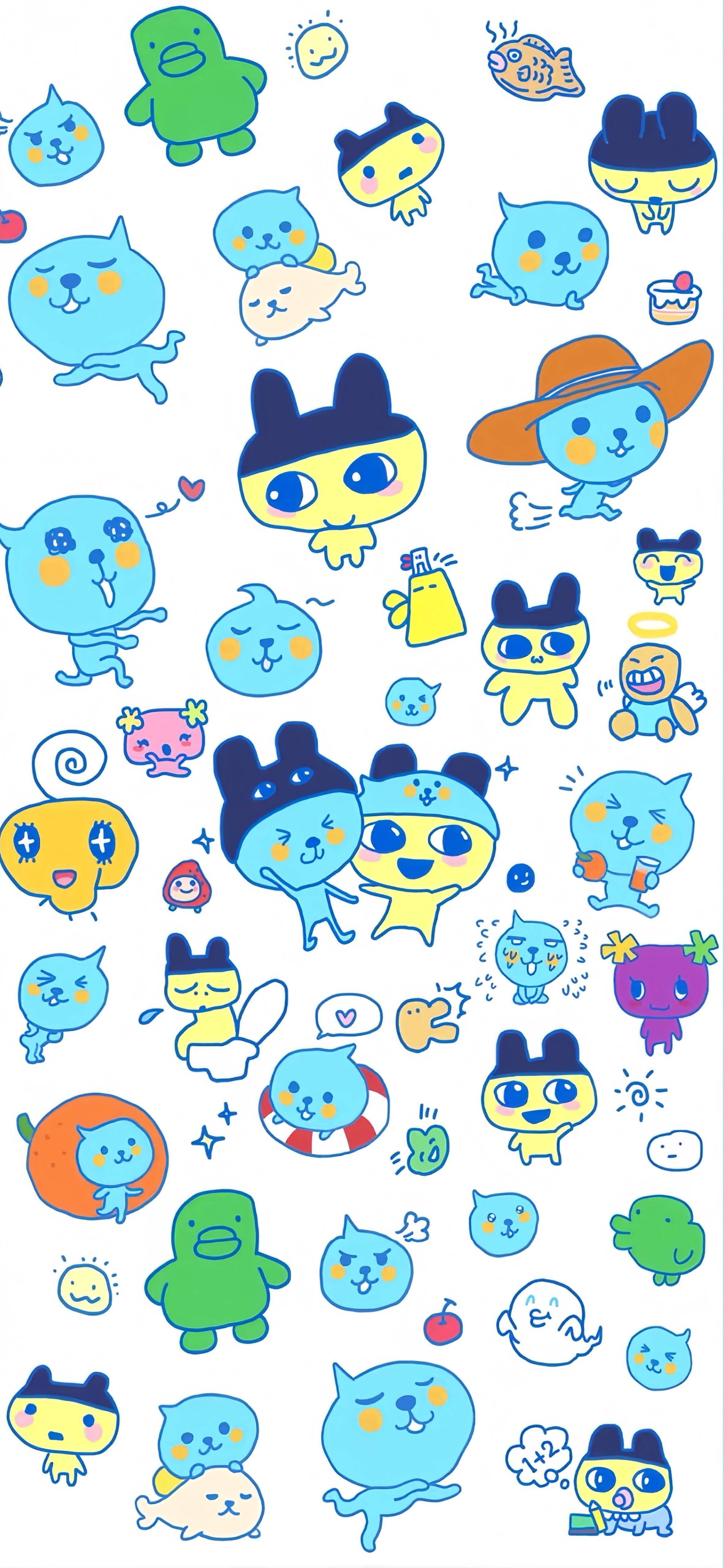 ^ ^wechat｜轻松熊｜拓麻歌子｜酷儿｜wallpaper｜壁纸｜高清壁纸｜