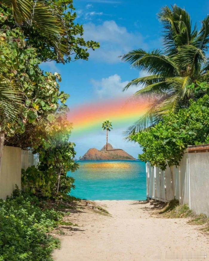 #深圳双彩虹# 看到彩虹就说明即将转运啦！[爱慕]接好运upupup ​​​