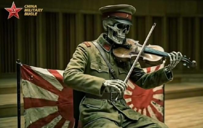 谁都没想到，官媒也能玩得这么犀利又高级！
4月25日，中国军号在外网悄悄放大招，