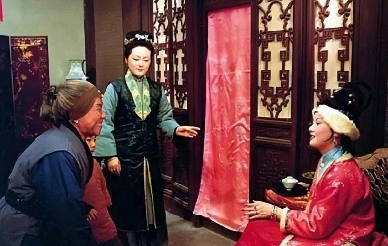 数九寒天，冷风刮得人脸颊生疼，刘姥姥攥着外孙板儿冻得通红的小手，缩着脖子站在贾府